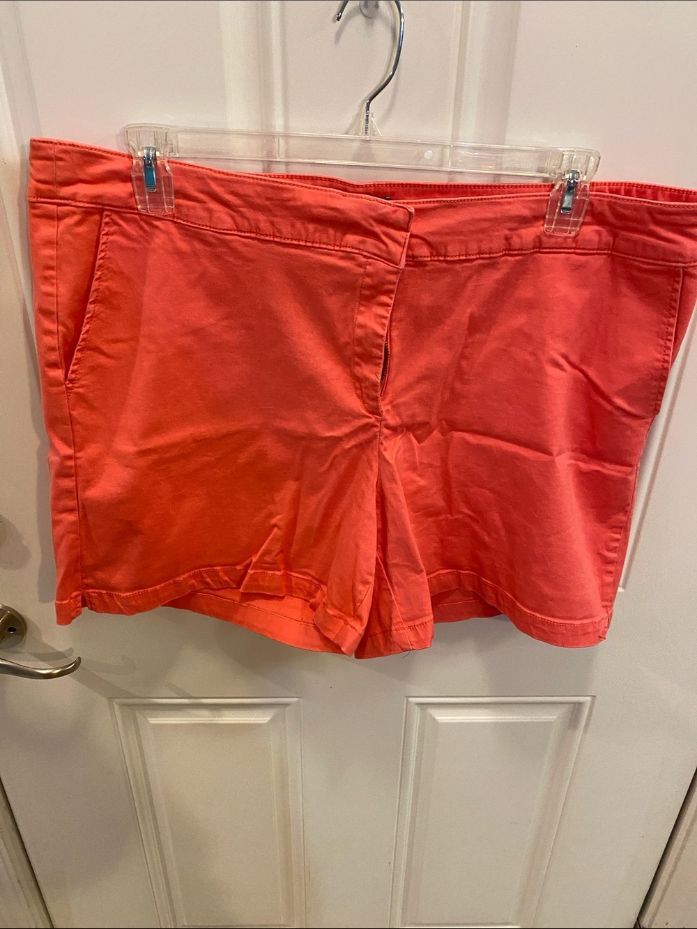 Creative Recreation Coral Pink Cotton Bermuda Shorts